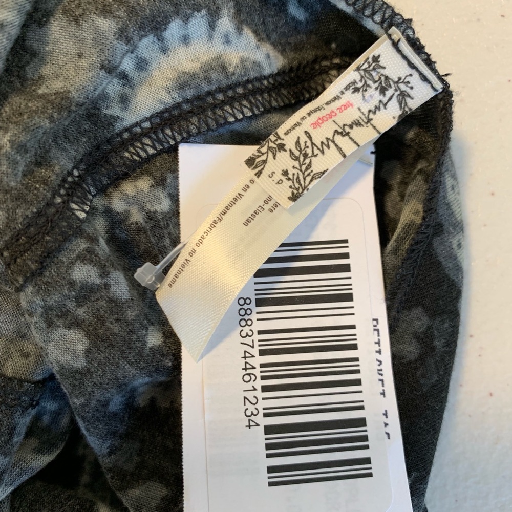 Free People Intimates Scooped Up Print Bodysuit - Picture 6 of 8